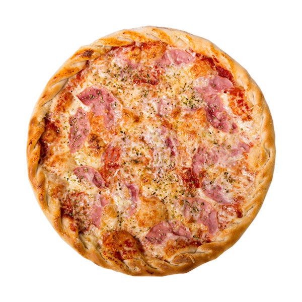 šunková pizza